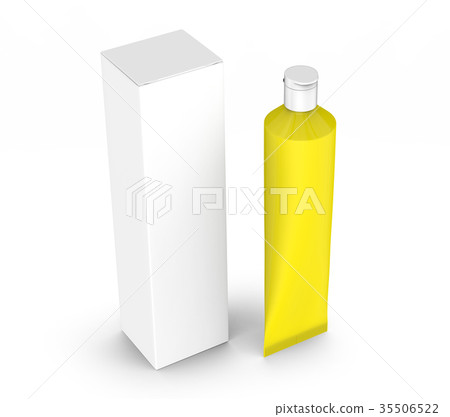 Blank toothpaste mockup 35506522