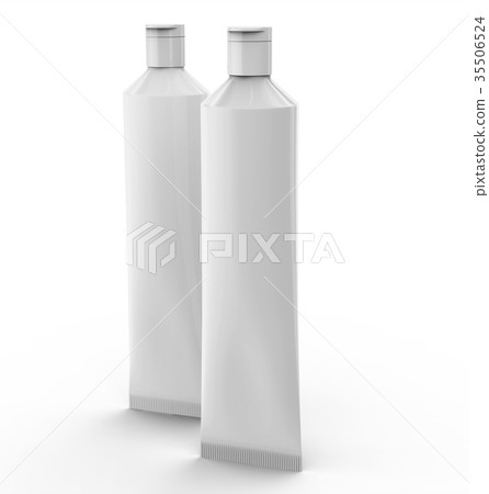 Blank toothpaste mockup Blank toothpaste mockup 35506524