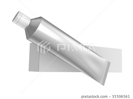 Blank toothpaste mockup 35506561