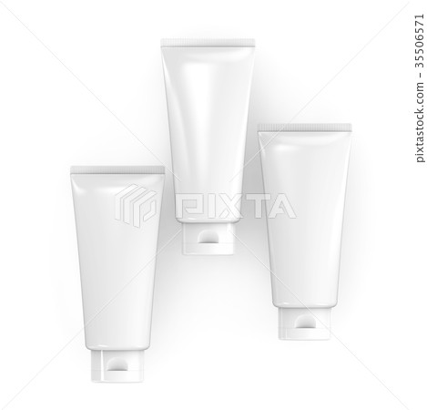 Download Blank Face Wash Mockup Stock Illustration 35506571 Pixta