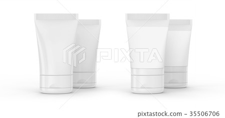 3D render facial cleanser mockup 3D render facial cleanser mockup 35506706