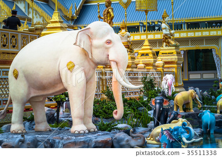 gods elephant in  literature are swimming in Anoda 35511338