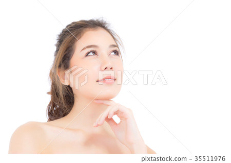 beautiful asian woman makeup of cosmetic beautiful asian woman makeup of cosmetic 35511976