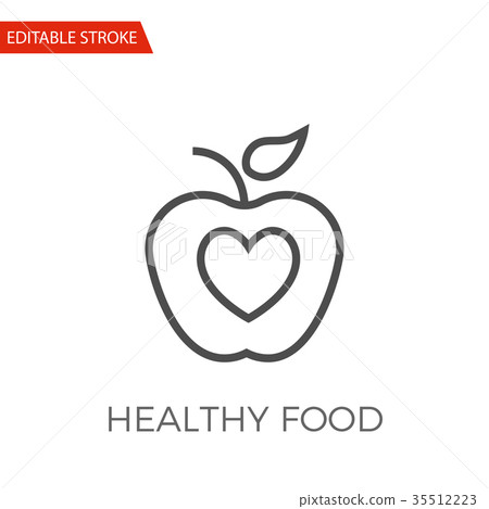 Healthy Food Vector Icon 35512223