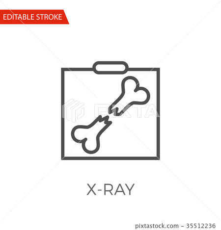 X-ray Vector Icon 35512236