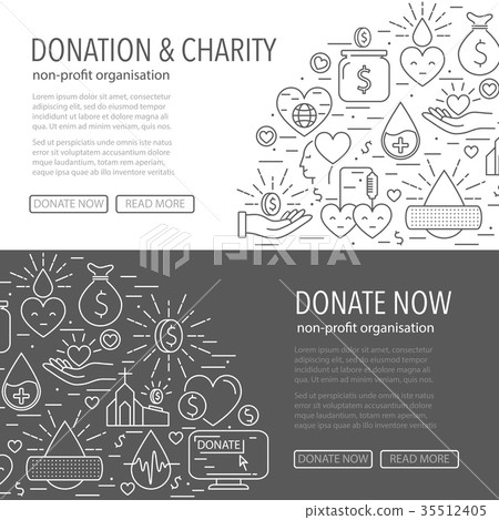 Donation banner template Donation banner template 35512405