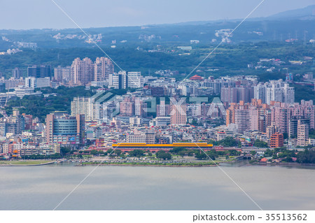 台灣台北淡水景觀Asia Taiwan Taipei freshwater landscape 台灣台北淡水景觀Asia Taiwan Taipei freshwater landscape 35513562