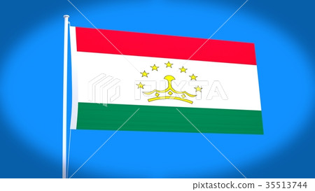 Tajikistan Flag Tajikistan Flag 35513744