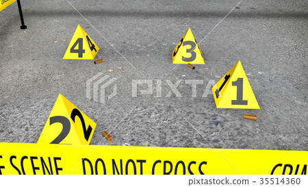 Crime Scene With Cufflinks, Shells 35514360