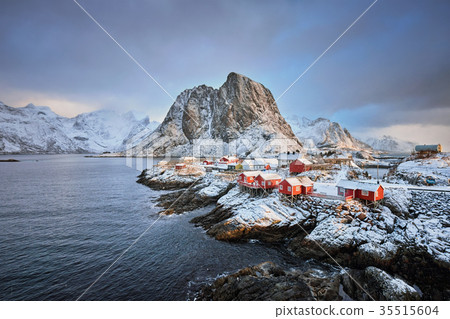Hamnoy fishing village on Lofoten Islands, Norway  35515604