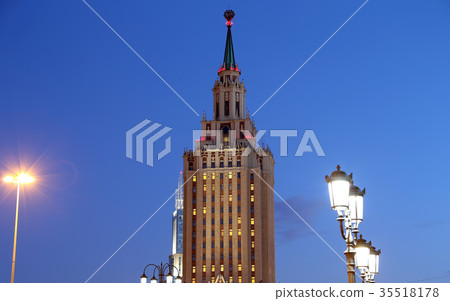 Hotel Leningradskaya Hilton. Moscow, Russia. 35518178