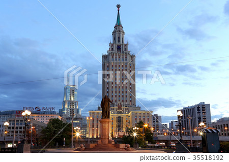 Hotel Leningradskaya Hilton. Moscow, Russia. 35518192