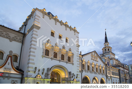 Kazansky railway terminal in Moscow, Russia. 35518203