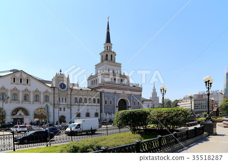 Yaroslavsky railway station building,Moscow,Russia Yaroslavsky railway station building,Moscow,Russia 35518287