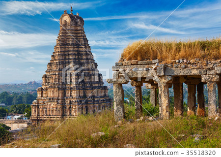 Virupaksha Temple. Hampi, Karnataka, India 35518320
