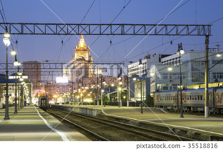 Kiyevskaya railway station, Moscow, Russia Kiyevskaya railway station, Moscow, Russia 35518816