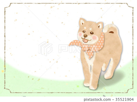 Shiba Inu Japanese Pattern 35521904