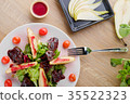 salad with pear 35522323