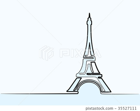 Paris Eiffel Tower icon 35527111