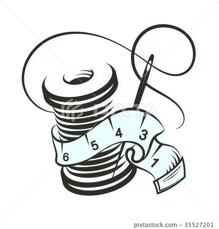 Needle and thread reel for sewing 35527201