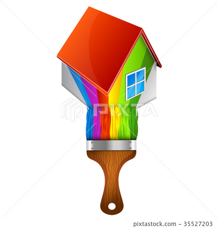 Paint brush home 35527203
