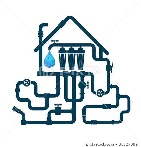 Piping and water filter Piping and water filter 35527369