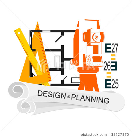 Planing and design of housing symbol Planing and design of housing symbol 35527370