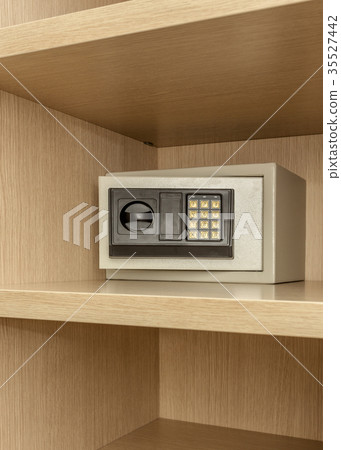 Safe box for storing valuables in a wooden 35527442