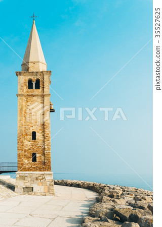 Tourist district of the old town of Caorle Italy 35527625