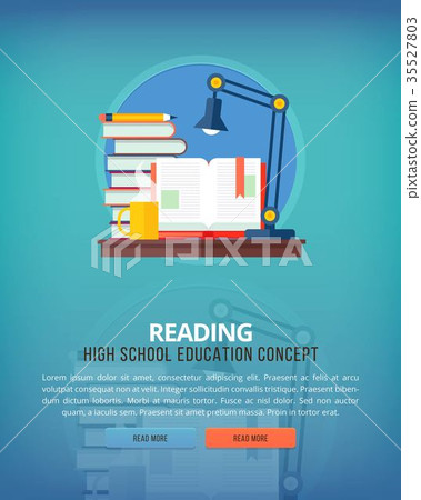 Set of flat design illustration concepts for Set of flat design illustration concepts for 35527803
