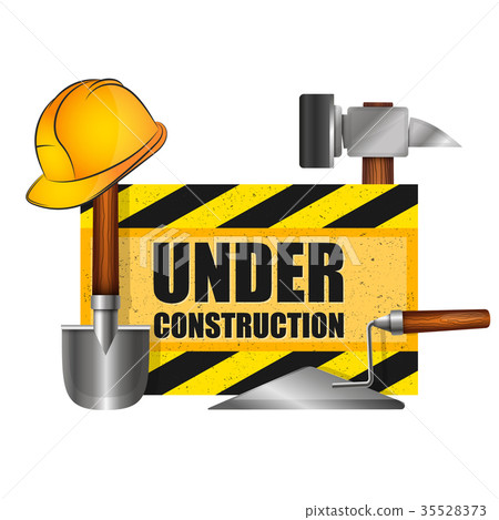 Under construction illustration Under construction illustration 35528373