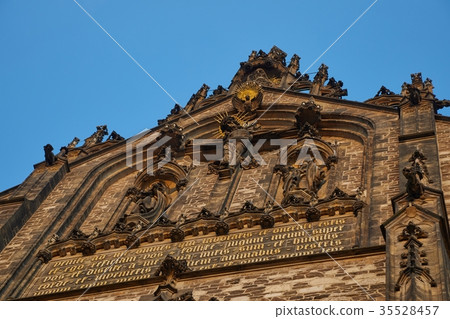 Decorated Church Front Decorated Church Front 35528457