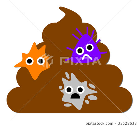 Illustration of defecation Illustration of defecation 35528638