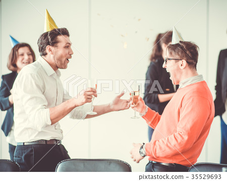 New Year office party New Year office party 35529693