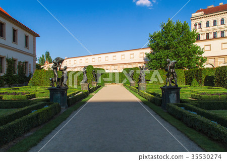 Valdstejnska Garden and Prague Castle in Prague Valdstejnska Garden and Prague Castle in Prague 35530274