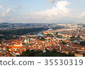 Prague old city panorama 35530319