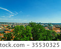 Prague old city panorama 35530325