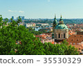 Prague old city panorama 35530329