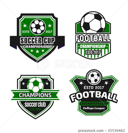 Vector icons for soccer championship football cup Vector icons for soccer championship football cup 35530462