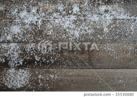 Old wood texture with snow Old wood texture with snow 35530880