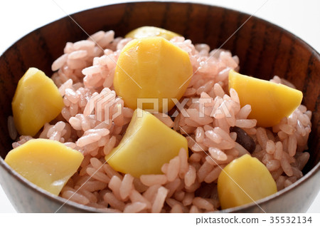 Chestnut red rice Chestnut red rice 35532134