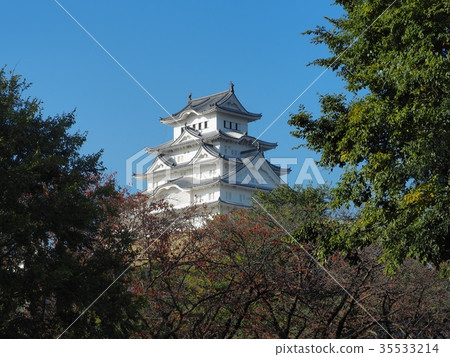 姬路城國寶姬路城堡Shirasagi城堡世界遺產 35533214