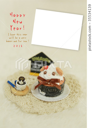 新年相框新年卡 35534139