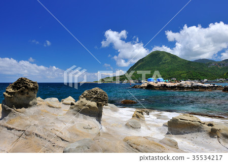 台灣,東北角暨宜蘭海岸國家風景區,新北市,南雅奇岩,南雅奇石,海邊,海岸 35534217