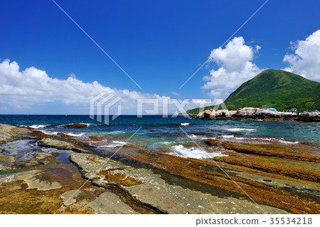 台灣,東北角暨宜蘭海岸國家風景區,新北市,南雅奇岩,南雅奇石,海邊,海岸 35534218