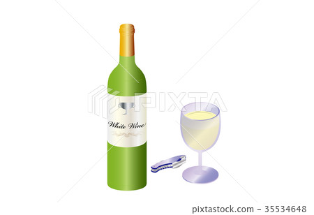 Various white wine drinks 35534648