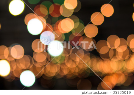 Abstract bokeh light background of the night. 35535019