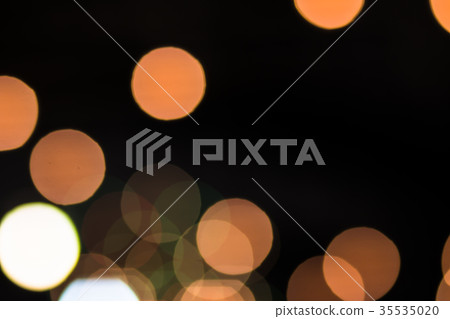 Abstract bokeh light background of the night. Abstract bokeh light background of the night. 35535020