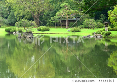 Japanese garden of Rikugien 35535101