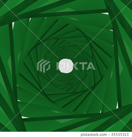 green background ,3d rendering 35535321